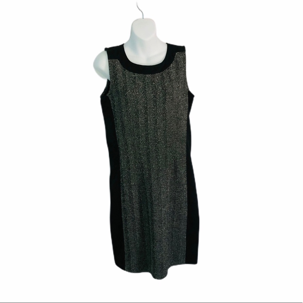 Liz Claiborne Sleeveless Tweed Shift Dress